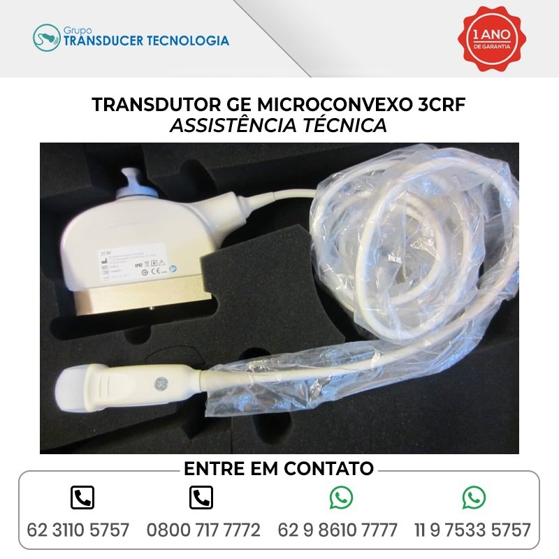 ASSISTENCIA TECNICA TRANSDUTOR GE MICROCONVEXO 3CRF