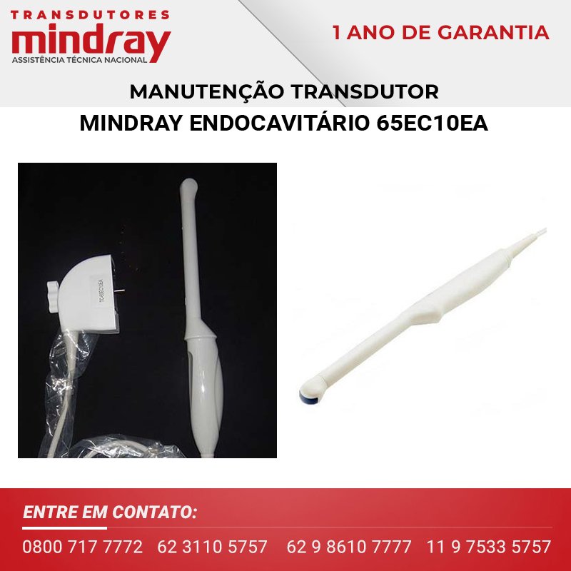 MANUTENÇÃO TRANSDUTOR MINDRAY ENDOCAVITÁRIO 65EC10EA