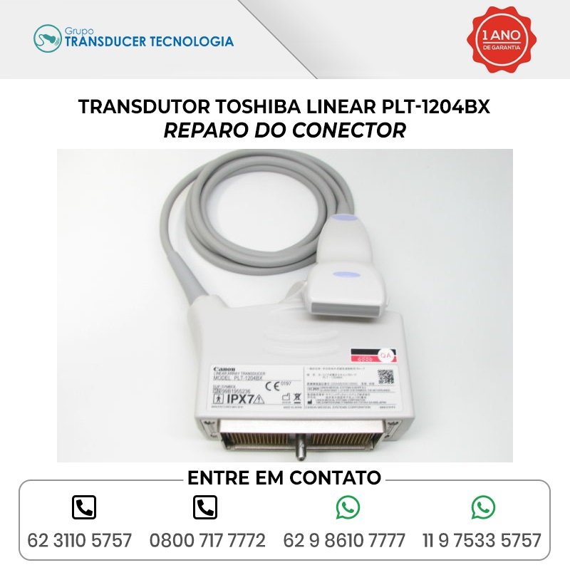 REPARO DO CONECTOR TRANSDUTOR TOSHIBA LINEAR PLT 1204BX