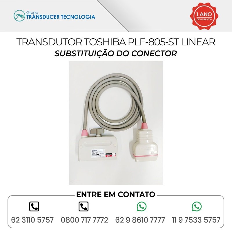 SUBSTITUICAO DO CONECTOR TRANSDUTOR TOSHIBA PLF 805ST LINEAR