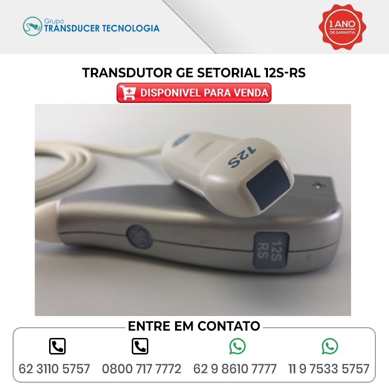 TRANSDUTOR GE SETORIAL 12S RS DISPONIVEL PARA VENDA