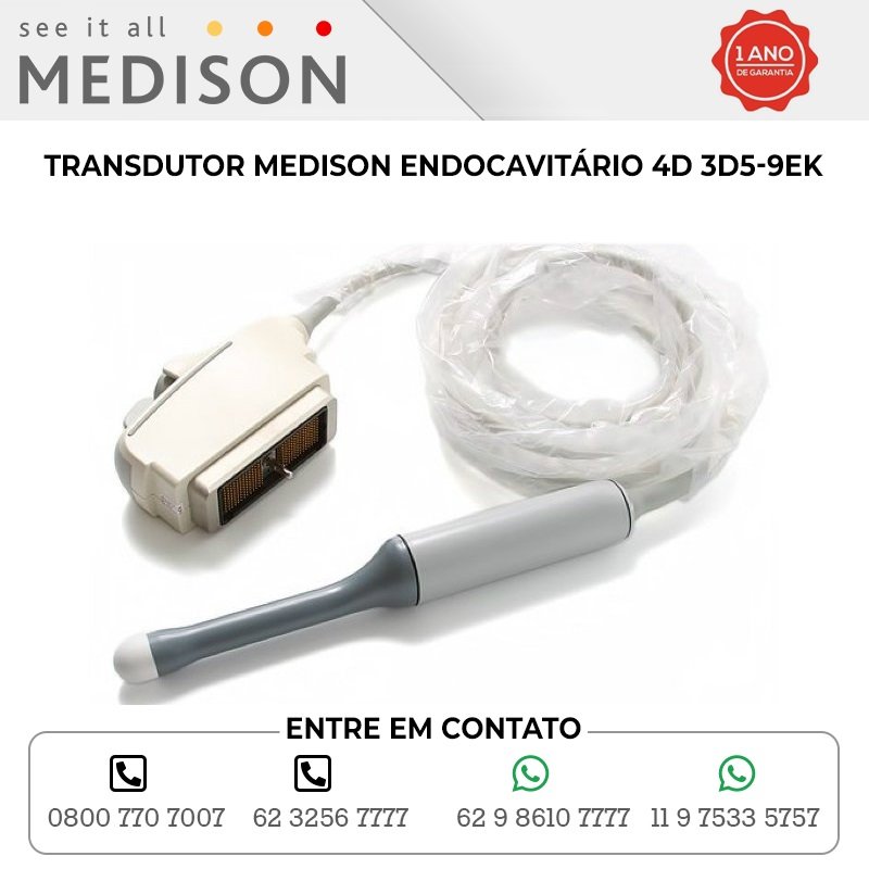 TRANSDUTOR MEDISON ENDOCAVITÁRIO 4D 3D5 9EK