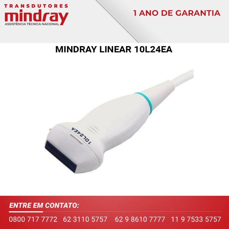 TRANSDUTOR MINDRAY LINEAR 10L24EA
