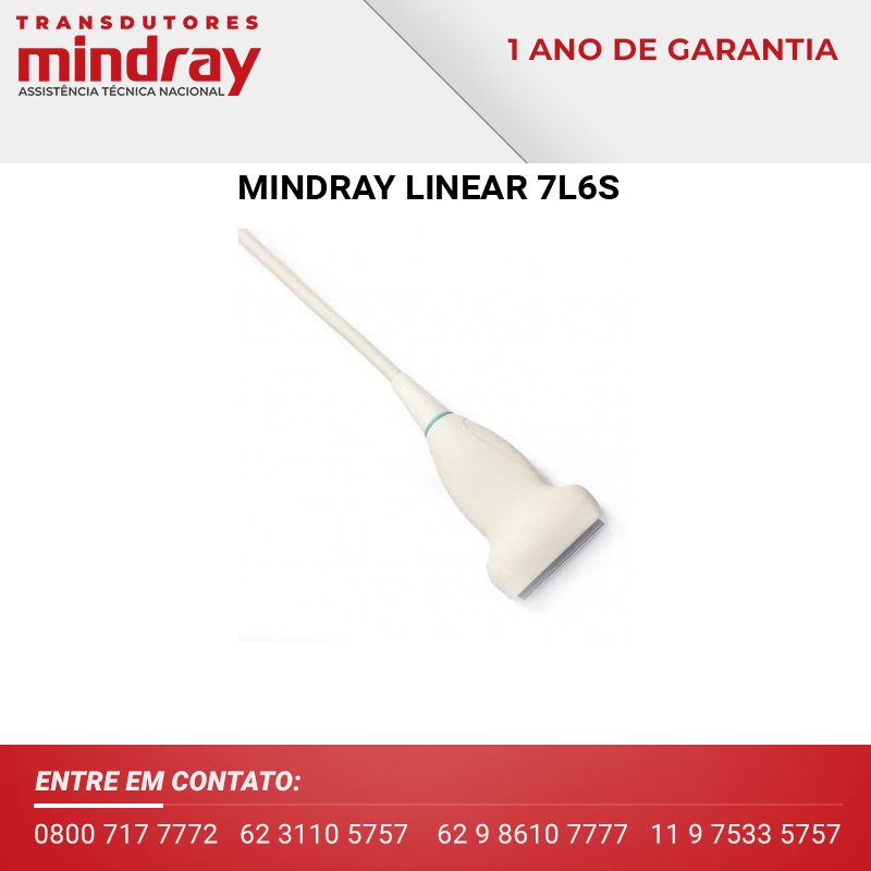 TRANSDUTOR MINDRAY LINEAR 7L6S