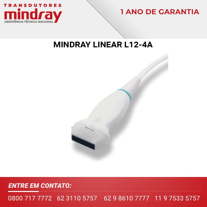 TRANSDUTOR MINDRAY LINEAR L12 4A