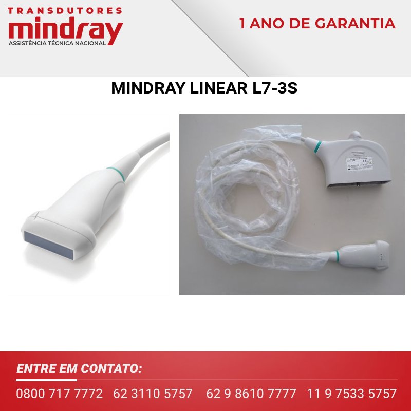 TRANSDUTOR MINDRAY LINEAR L7 3S