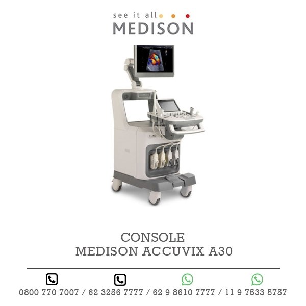 CONSOLE ULTRASSOM MEDISON ACCUVIX A30
