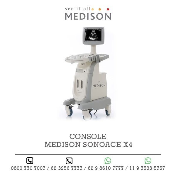 CONSOLE ULTRASSOM MEDISON SONOACE X4