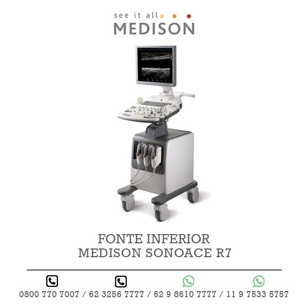 FONTE INFERIOR ULTRASSOM MEDISON SONOACE R7