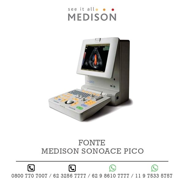 FONTE ULTRASSOM MEDISON SONOACE PICO