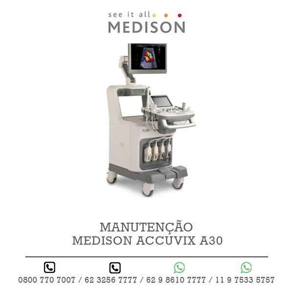 MANUTENÇÃO ULTRASSOM MEDISON ACCUVIX A30