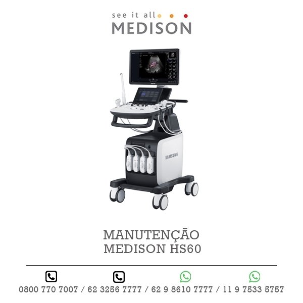 MANUTENÇÃO ULTRASSOM MEDISON HS60
