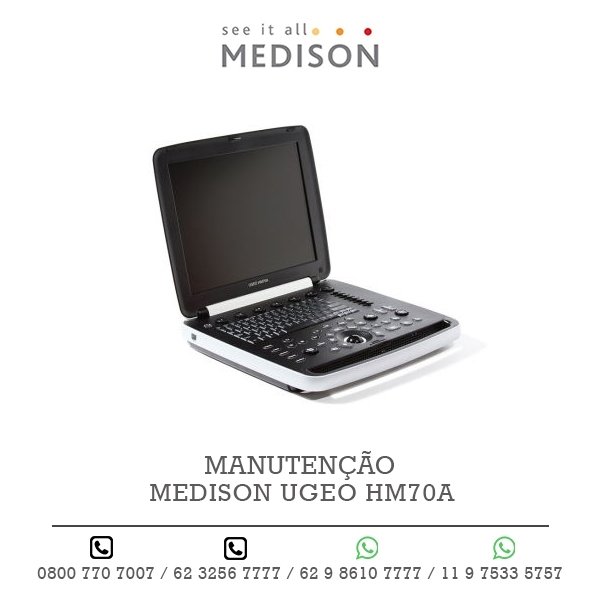 MANUTENÇÃO ULTRASSOM MEDISON UGEO HM70A