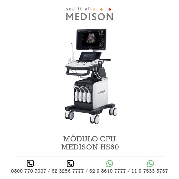 MÓDULO CPU ULTRASSOM MEDISON HS60