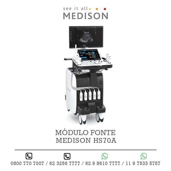 MÓDULO FONTE ULTRASSOM MEDISON HS70A