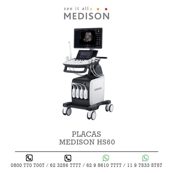 PLACAS ULTRASSOM MEDISON HS60