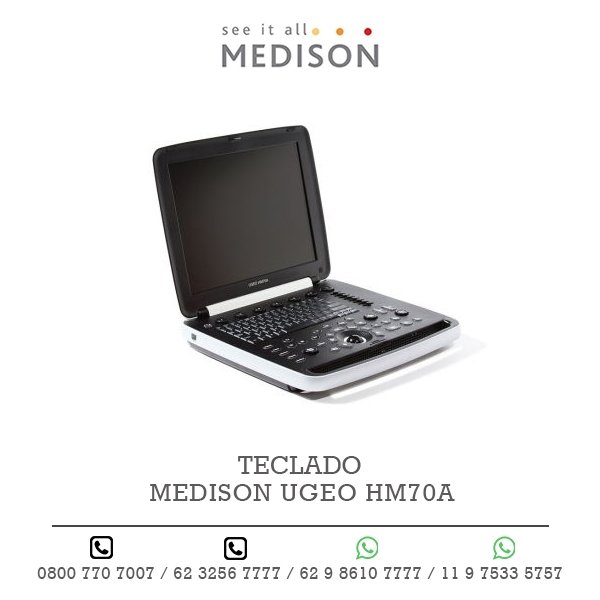 TECLADO ULTRASSOM MEDISON UGEO HM70A