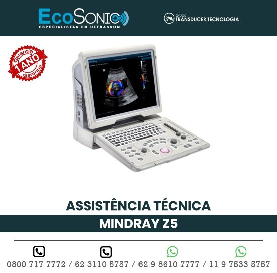 ASSISTENCIA TECNICA ULTRASSOM PORTATIL MINDRAY Z5