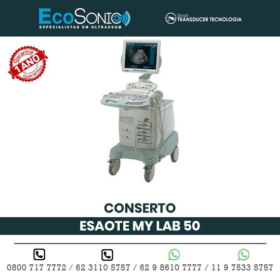 CONSERTO ULTRASSOM ESAOTE MY LAB 50
