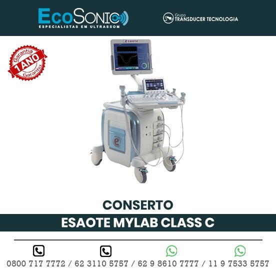 CONSERTO ULTRASSOM ESAOTE MY LAB CLASS C