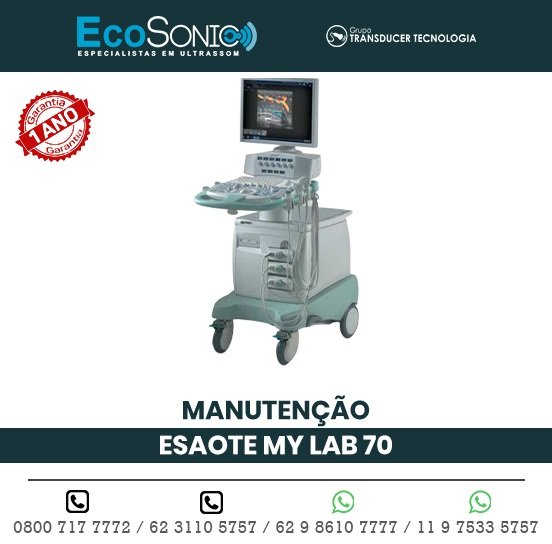MANUTENCAO ULTRASSOM ESAOTE MY LAB 70