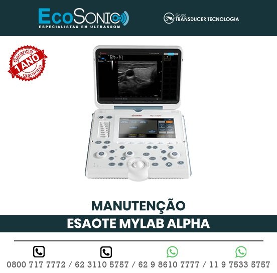 MANUTENCAO ULTRASSOM ESAOTE MY LAB ALPHA