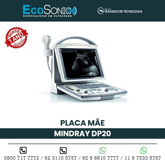 PLACA MAE ULTRASSOM PORTATIL MINDRAY DP20