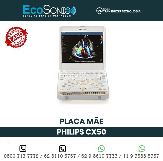 PLACA MAE ULTRASSOM PORTATIL PHILIPS CX50
