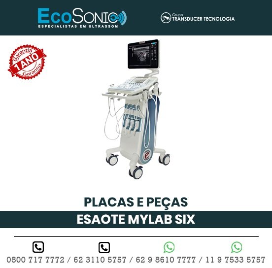 PLACAS PECAS ULTRASSOM ESAOTE MY LAB SIX