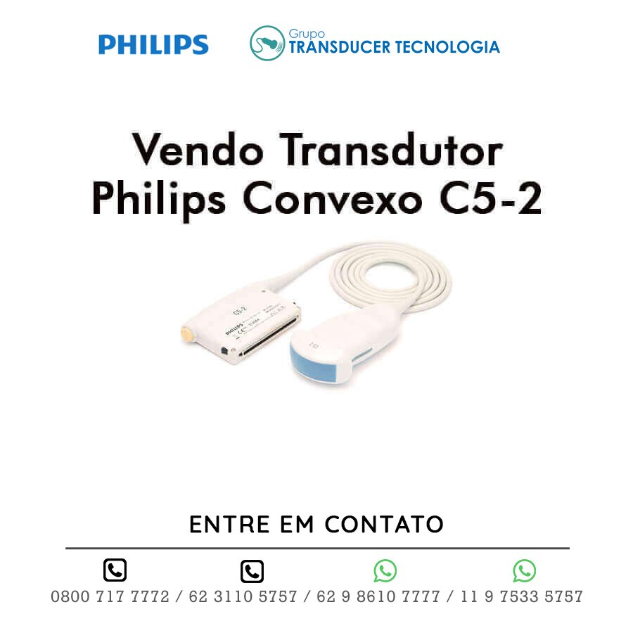 Vendo Transdutor Philips Convexo C5-2