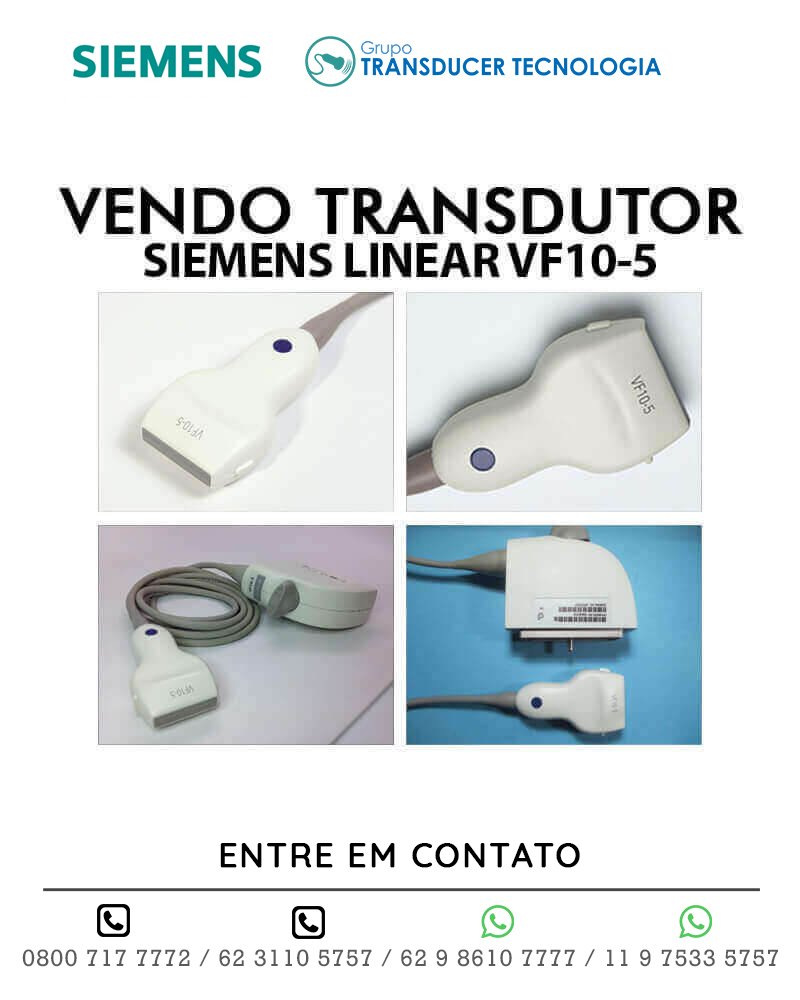 Vendo Transdutor Siemens Linear VF10-5