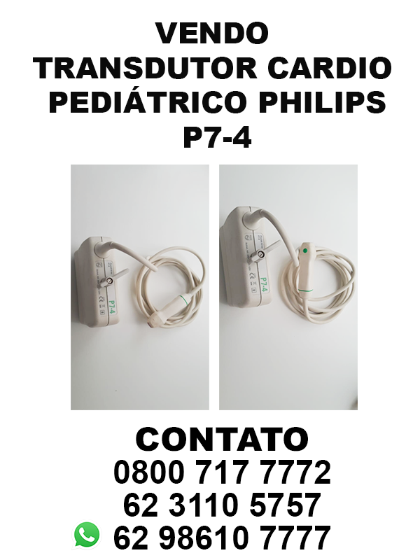TRANSDUTOR-CARDIO-PHILIPS-P7-4