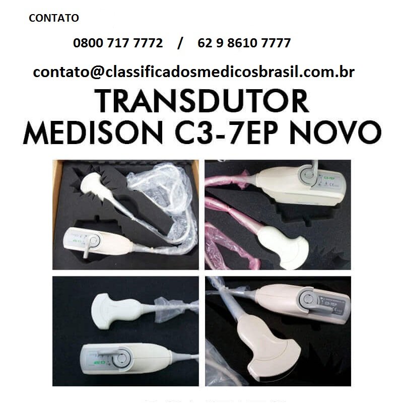 TRANSDUTOR CONVEXO MEDISON C3-7EP NOVO