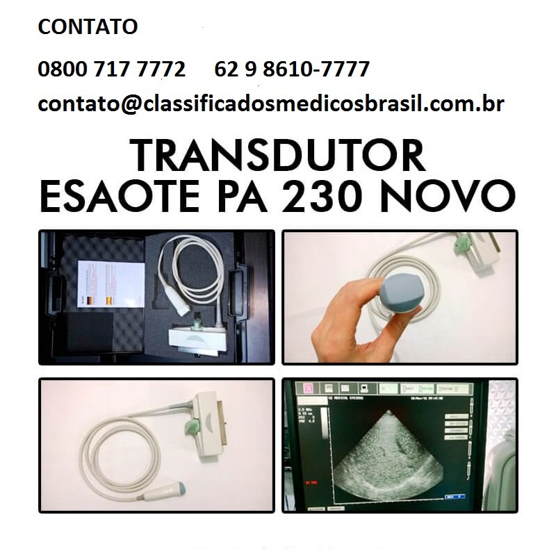 TRANSDUTOR ESAOTE PA230 NOVO ORIGINAL