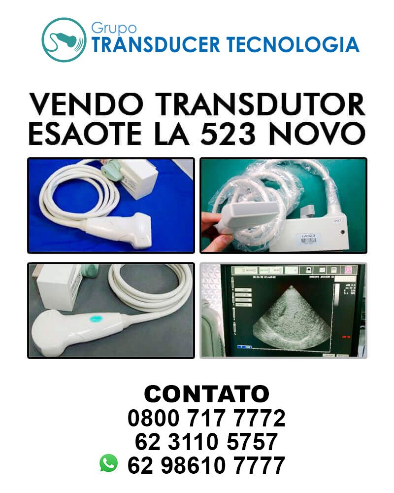 TRANSDUTOR ESAOTE LA 523
