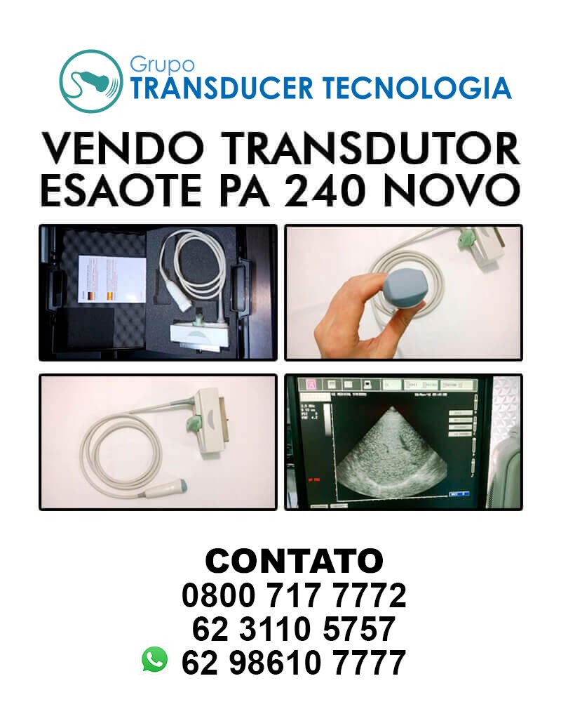 TRANSDUTOR ESAOTE PA 240