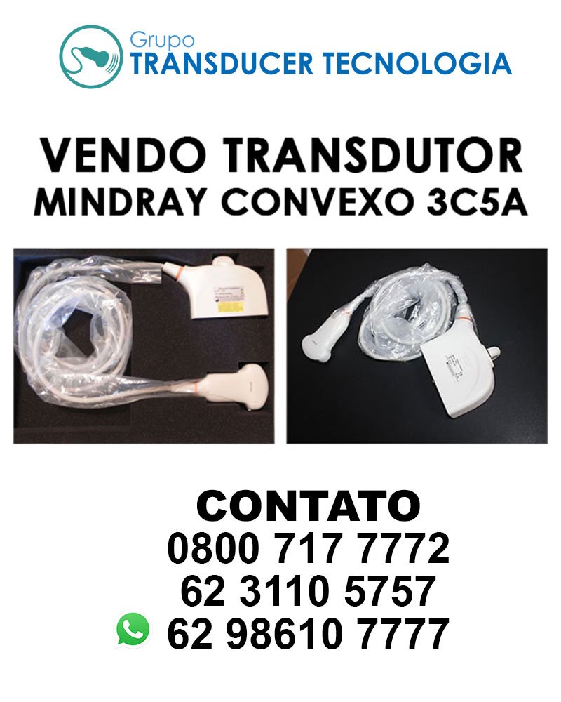 TRANSDUTOR MINDRAY CONVEXO 3C5A