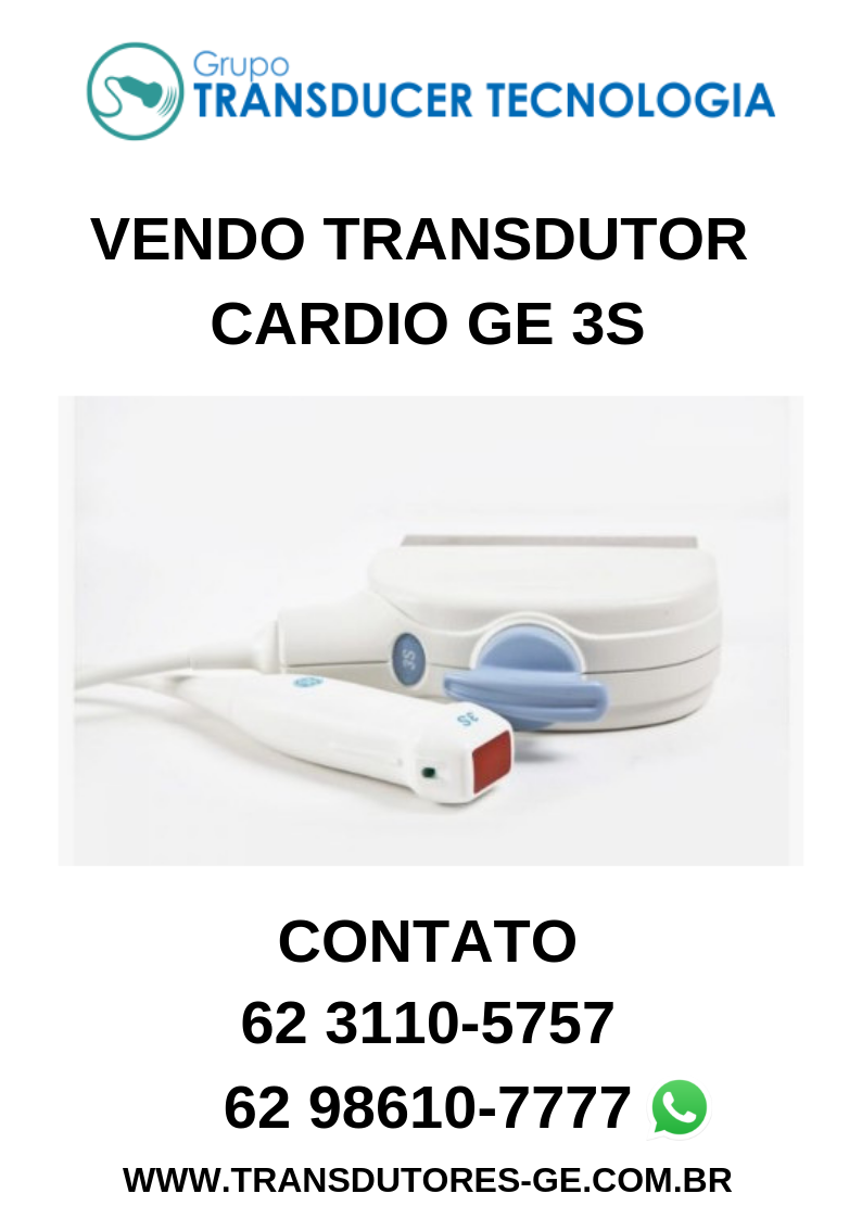 VENDO TRANSDUTOR CARDIO GE-3S