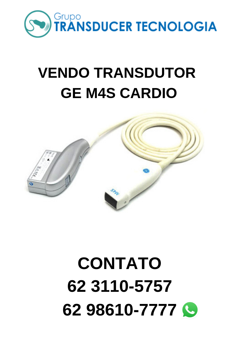 VENDO TRANSDUTOR GE M4S CARDIO