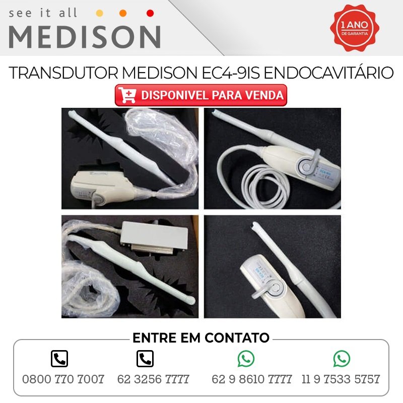 TRANSDUTOR MEDISON EC4 9IS ENDOCAVITARIO DISPONIBI