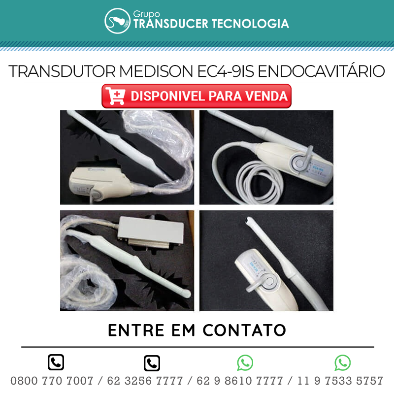 VENDO TRANSDUTOR MEDISON EC4 9IS ENDOCAVITARIO