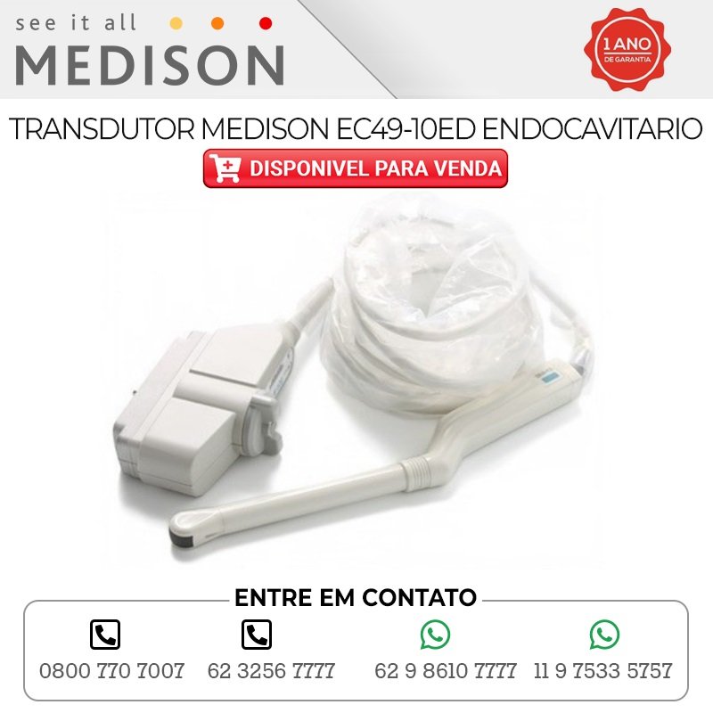 TRANSDUTOR MEDISON EC49 10ED ENDOCAVITARIO DISPONI