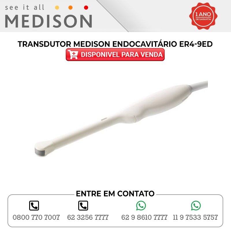 TRANSDUTOR MEDISON ENDOCAVITARIO ER4 9ED DISPONIBI