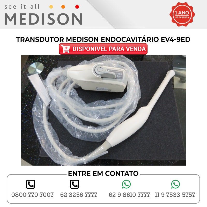 TRANSDUTOR MEDISON ENDOCAVITARIO EV4 9ED DISPONIBI