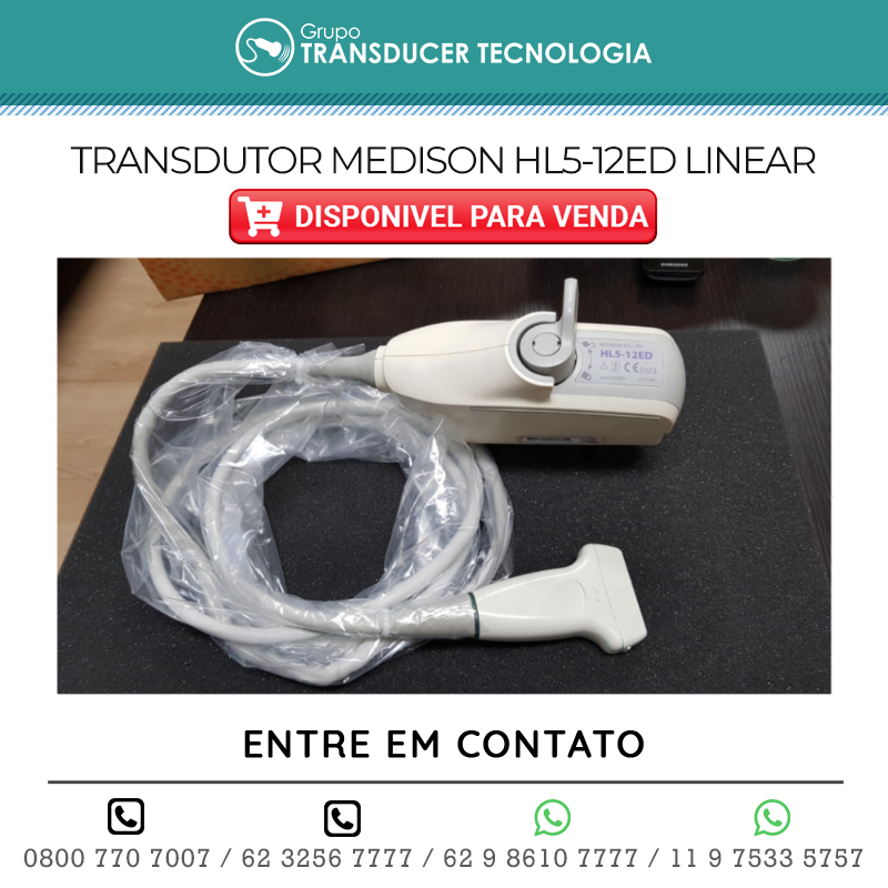 VENDO TRANSDUTOR MEDISON HL5 12ED LINEAR