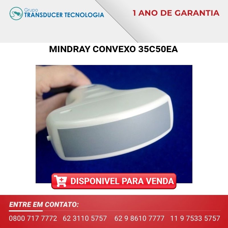VENDO TRANSDUTOR MINDRAY CONVEXO 35C50EA