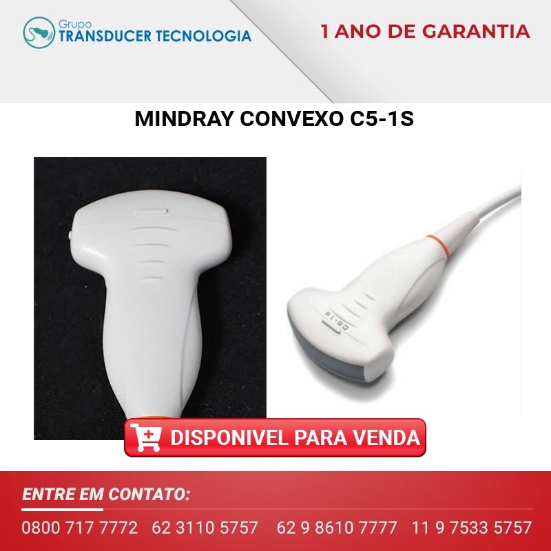 VENDO TRANSDUTOR MINDRAY CONVEXO C5 1S