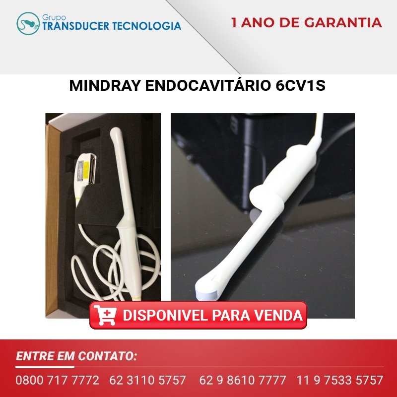 VENDO TRANSDUTOR MINDRAY ENDOCAVITARIO 6CV1S