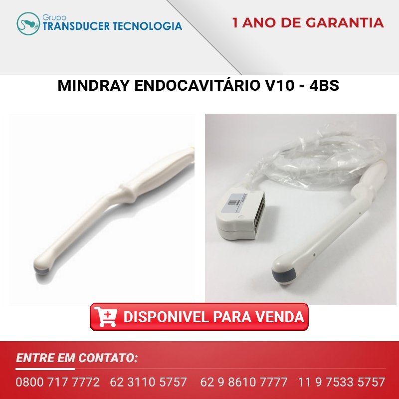 VENDO TRANSDUTOR MINDRAY ENDOCAVITARIO V10 4BS