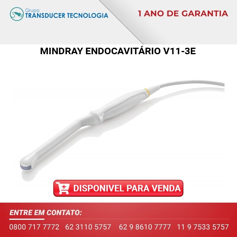VENDO TRANSDUTOR MINDRAY ENDOCAVITARIO V11 3E
